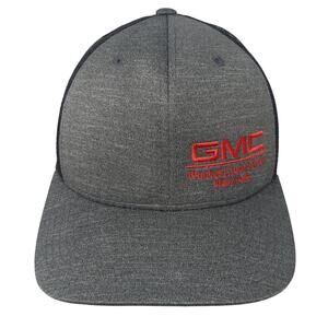GMC Wackerli Auto Center Idaho Falls Trucker Hat Gray OS Adjustable Mesh Back